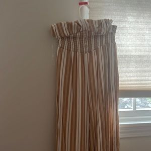 Striped American Eagle jumpsuit